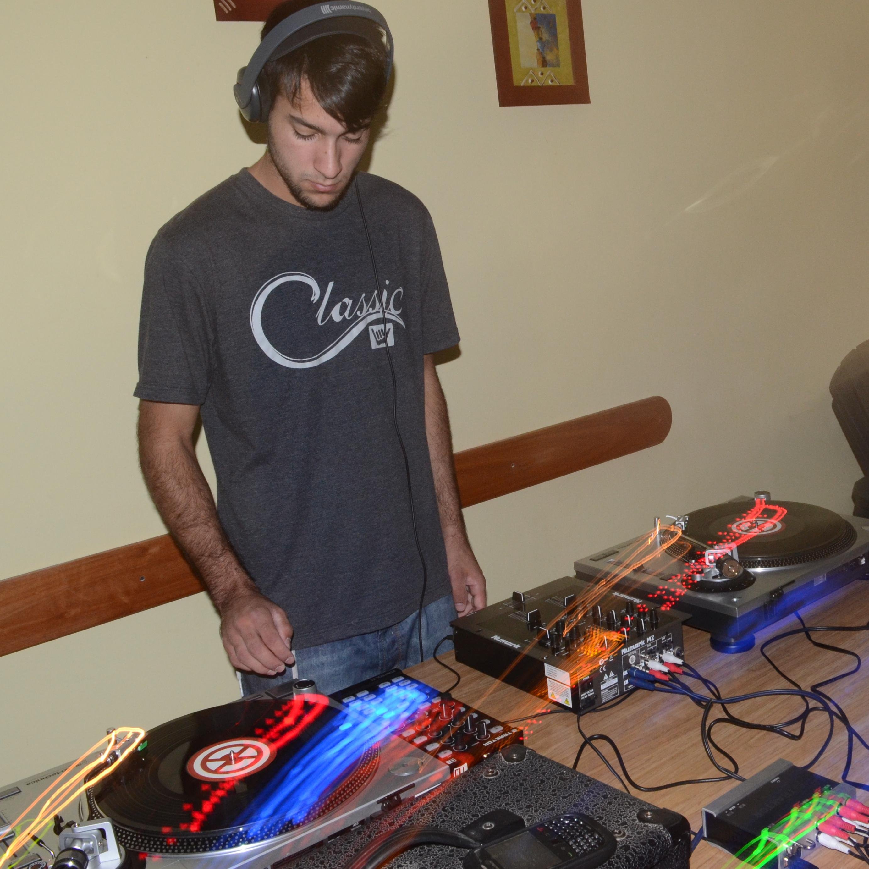 Just a boy trying to make his own music