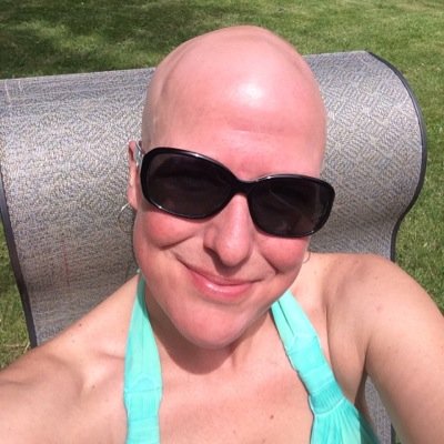 No hair. Don't care. Bald and bold is how I roll.
