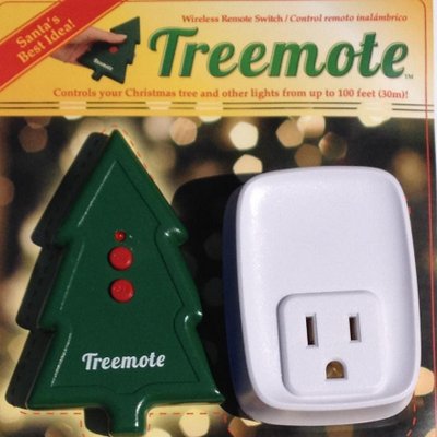 Treemote Christmas Tree Remote Control Box Controls Tree & Lights
