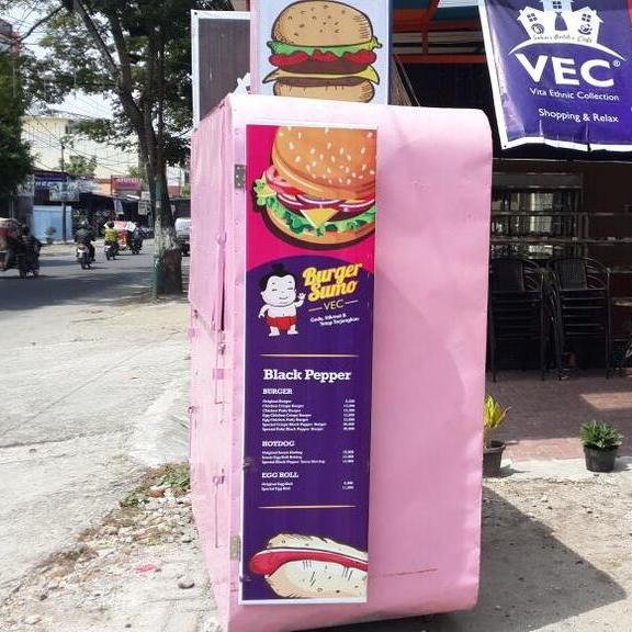 veccafe's profile picture. kuliner asli medan, #burgersumo, satu satunya burger dgn level rasa pedasmanis,pedas dan kepedasan