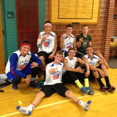 Our balls arent the only thing thats wet