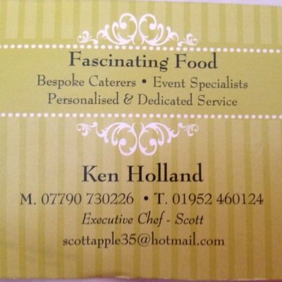 Bespoke caterers and Event specialists. Dedicated and personalised service.