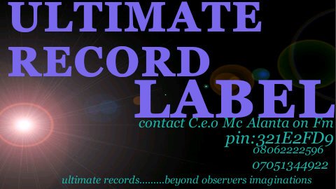 Mcalanta01's profile picture. Join Mc Alanta liv On Radio Every Monday @ Ray Power 95.1fm By 4:15pm Contact for ur Music Promo / Product Advert 08062222596,07051344922 Pin 321E2FD9 Dn't dull