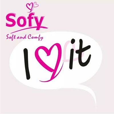 The all new Sofy Sanitary Pad. So soft, so comfy!