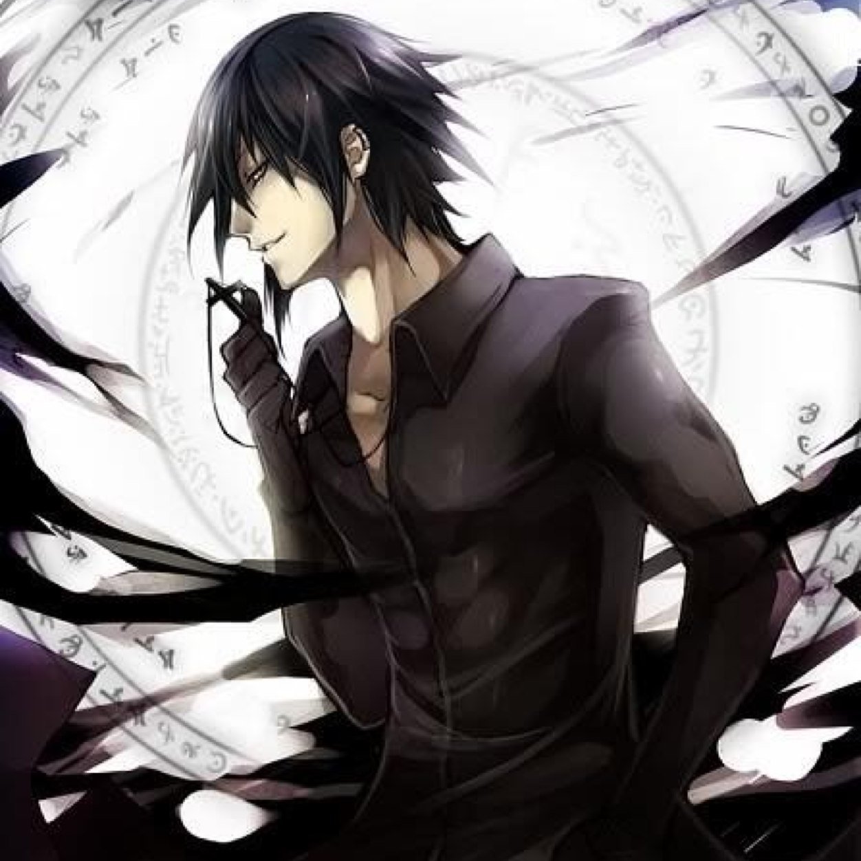 Humans. So frail, weak, and content to clamor in filth. In all my years, they have still thrived. Now is the time, for a thinning~. They will fear the shadows.
