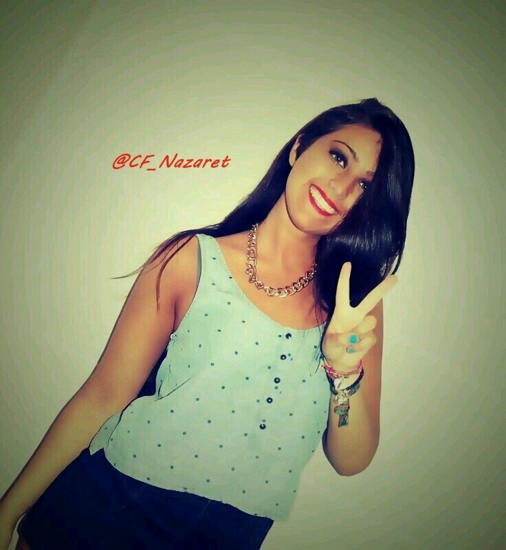 mi niña @nazaretcruzz la mejor que hay en el mundo CF de ella♥ te quiero muchisimo cielo♥