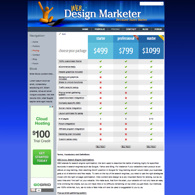 Web Design Marketer