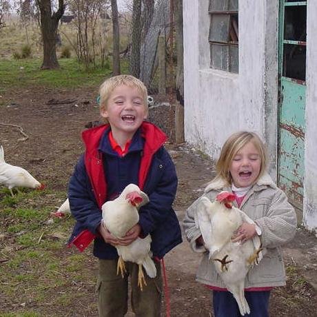 Amo el campo.