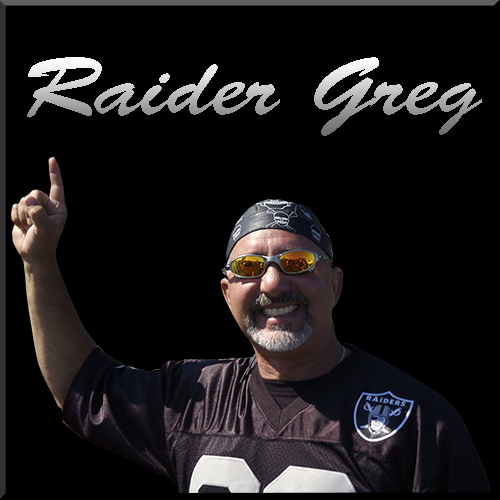 Host of Raider Nation Podcast since 2005. Longest running Raiders podcast. Get on our show! Call  1-7755-RAIDER
