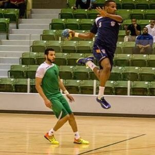 لاعب نادي الفتح السعودي لكرة اليد💙💚