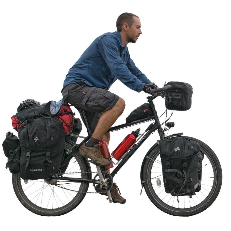 Cycling around the world: 30 countries so far, 45,000 Km, 5 years & 3€ per day. No plans, no route, just freedom and a -very heavy- bicycle. Now in USA.