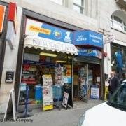Newspapers, tobacco, alcoholic beverages, national lottery tickets phone cards, on site we have a Bureau de Change, Cash point & Bitcoin ATM and we accept Btc.