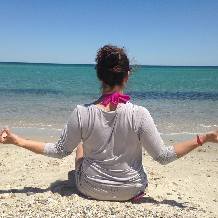 Teaching yoga on MV and abroad, creating up-cycled Jean Shoulder bags, woven jewelry, and living life!