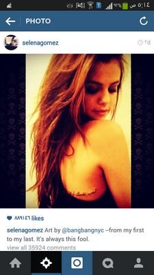 I love selena gomez very much
