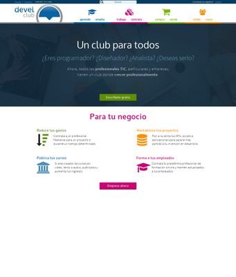 Club de profesionales TIC, especializada en programación. Programadores, empresas, alumnos, docentes... Todos tienen cabida en el club.
http://t.co/AaTt1y59HU