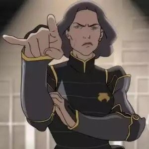 I'm Lin Beifong, Chief of Republic City's Metalbending Police. I'm also the daughter of Toph Beifong.