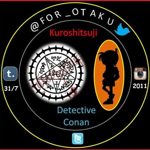 Tempat ngumpul fans Kuroshitsuji & Detective Conan di twitter. Games, info, etc. tumblr: http://t.co/JytKEUCBJq