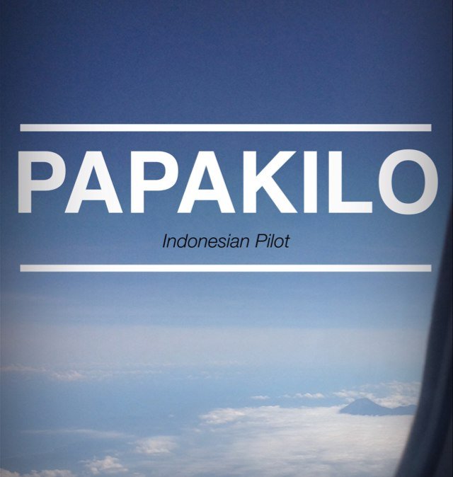 Official twitter from Indonesian Pilot Community (Papa Kilo)