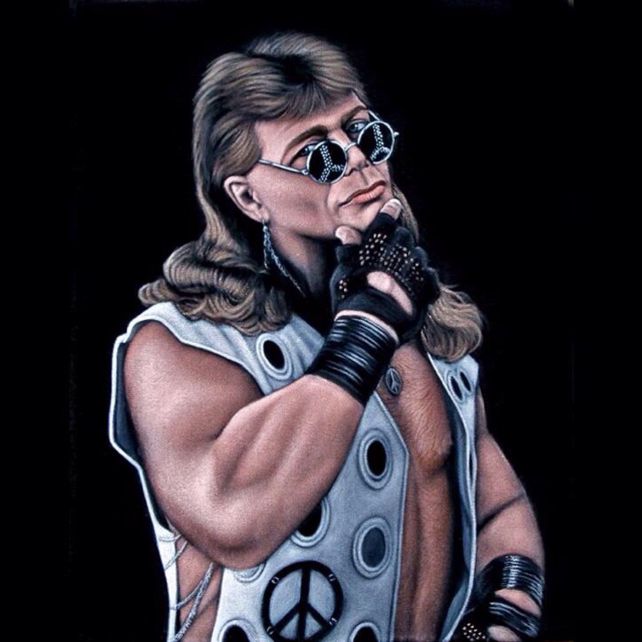 This is the biggest @shawnmichaels FAN !!!! #TheShowStopper #HBK4Ever