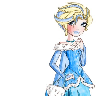 Im Crystal Claria I have ice powers but you'd never guess who gave them to me 'Who said the cold never bothered me?' #Rebel