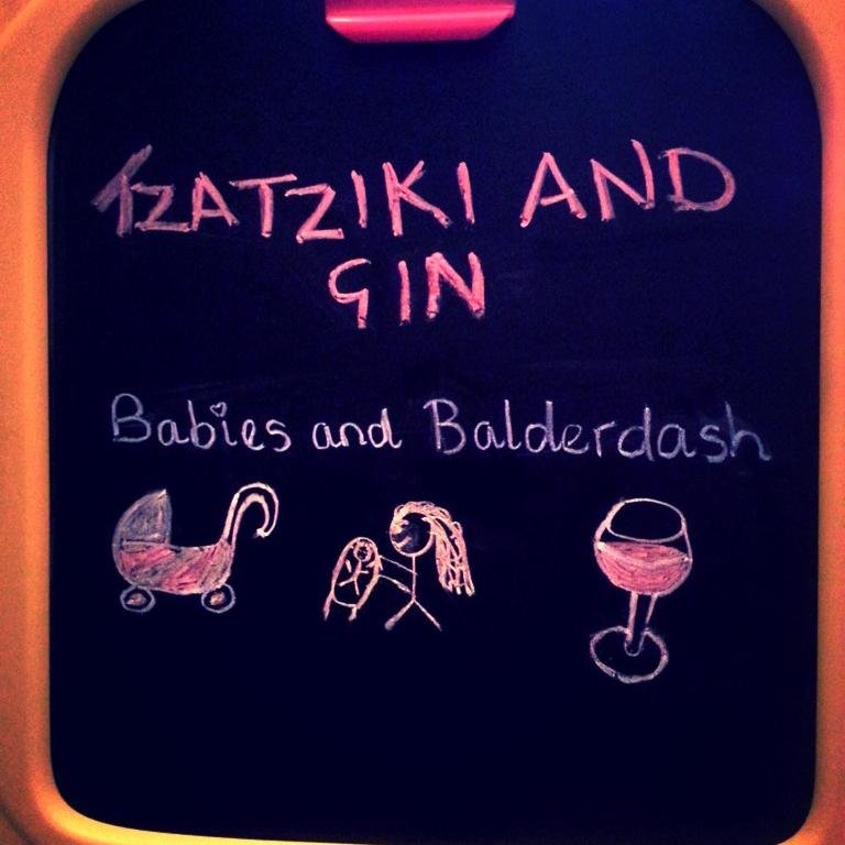 I write a blog called Tzatziki and Gin: Babies and Balderdash.  If you enjoy anecdotes mainly about family life and work then follow me!