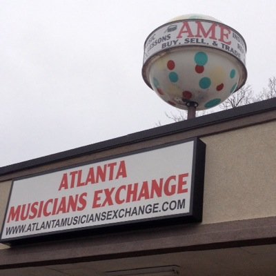Decatur Drum Doctor, owner of Atlanta Musicians Exchange. Drummer for The Squirrelheads. Vintage drum collector and restorer since 1989. Opened AME in 2011.