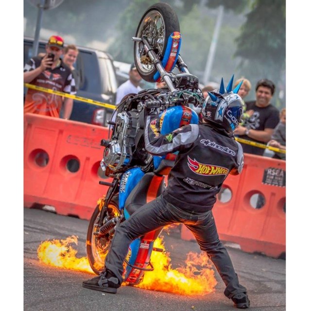 Professional Stuntrider and Drifter since 98,  & still loving every second of it!