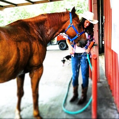 Love Sammy. Love life. 

(Sammy is a horse because people are ew)