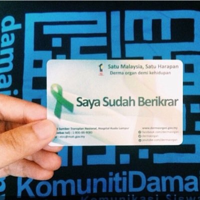UiTM Masscommers collaborate with National Transplant&DAMAI for organ donation event on 4/6.Will keep advocating Malaysians to be superheroes. Ask us how.