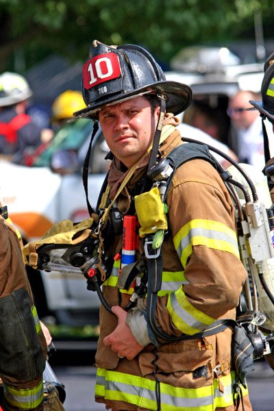 Paramedic/Firefighter. Captain 101, #BPlatoonpride day shift!