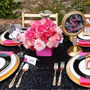 We are hampton Roads Most Alluminating Event Rentals w/ the most fabulous linens, plates etc for all your special occassions. Your guest are sure to be dazzled!