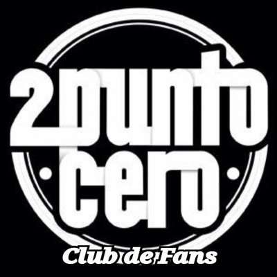 Cuenta oficial del club de fans de 2puntocero❤️