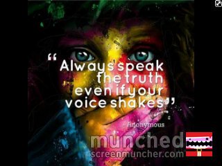 Always speak the truth even if youre voice shakes #prayforgaza