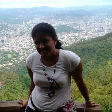 Enamorada del paisaje de mi Venezuela