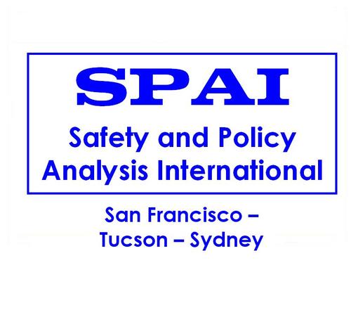 Dr Ian Faulks - Safety and Policy Analysis International (SPAI) - specialist transportation safety and policing services