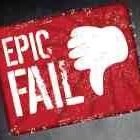 Tweeting nothing but fails