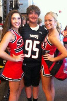 im on JV Football #95 LB and KR