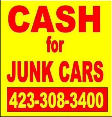 Cash for junk cars. Running or not running, title or no title. Well pay CASH for your car TODAY. 423-308-3400