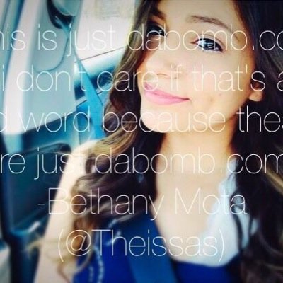 Theissas's profile picture. Hey:) This is Marissa&Alissa and we're The issa's!! @BethanyMota is our queen∞ Follow our personal: @alissanicoleb @mdecember9