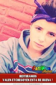 martiiinuss1's profile picture. -ETCHEGONISTA- // Amo a Valen Etchegoyen ES MIVIDA 3 //  100% Etchegonista :3