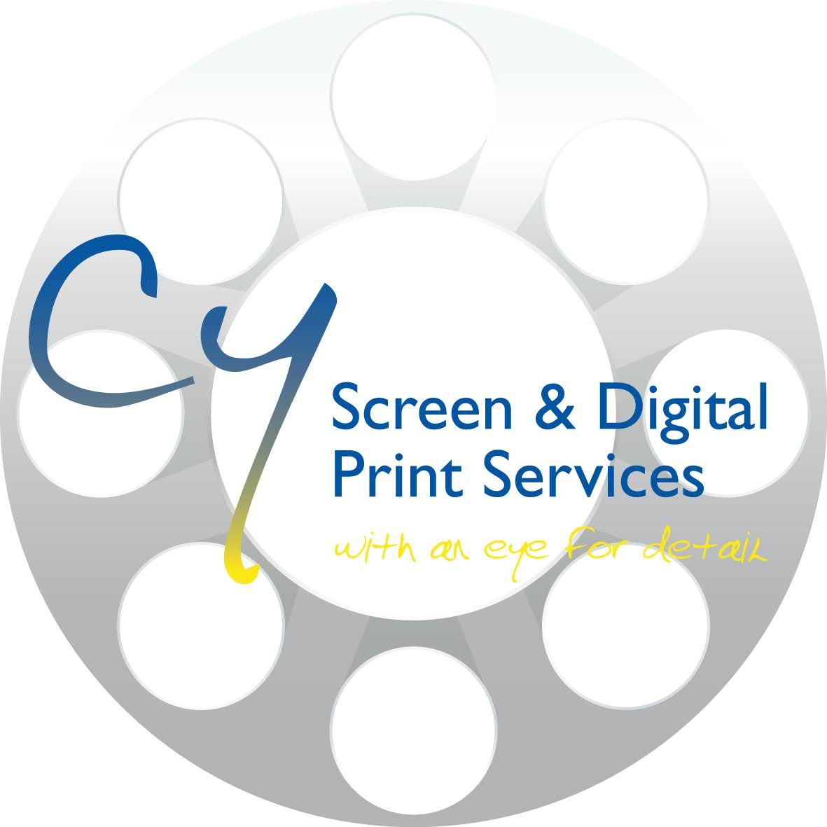 cyscreenanddig's profile picture. For your large format digital printing and screen printing needs