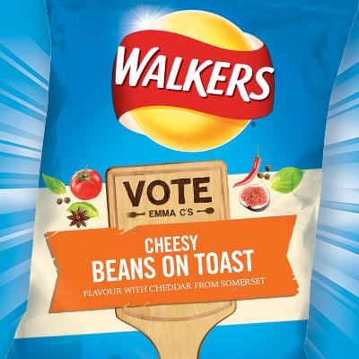 Cheesy Beans On Toast. One of the finalists in the 2014 @Walkers_crisps Do Us A Flavour competition
