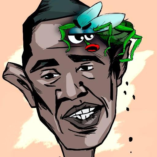I love to sit on #face of @BarackObama! I came from #Hell! Telling @BarackObama what to do!