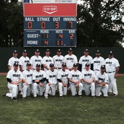 Veteran fastball team, conceived in 1999, members of the SASA special mens league, SR B Western Champs, fuelled by Great Western and Patch's burgers 🍔