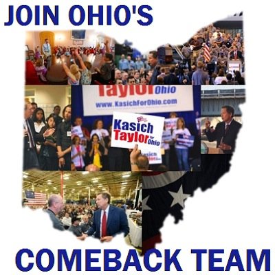 Dedicated to re-electing Gov. @JohnKasich and Lt. Gov. @MaryTaylorOH in 2014 • #KasichWorks • #OHgov • @KasichForOhio