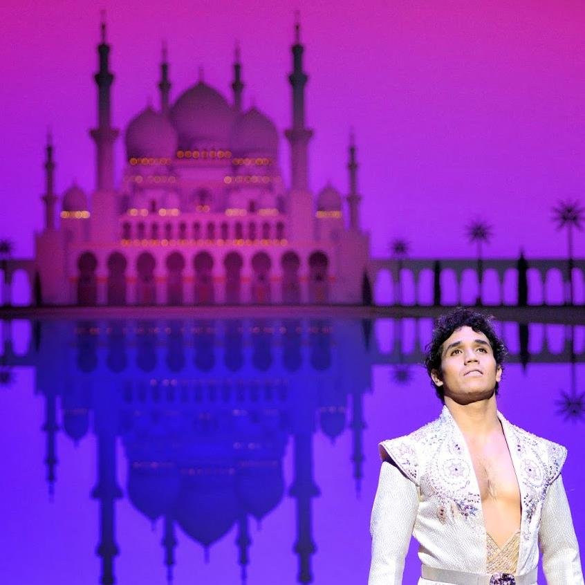 Twitter account for the fan blog for Disney's Aladdin: Broadway's New Musical Comedy