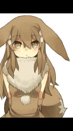 vee? h-hello I'm a shy female eevee.. lvl. 21 [taken] my only family is @erazo1428 so please don't hurt him