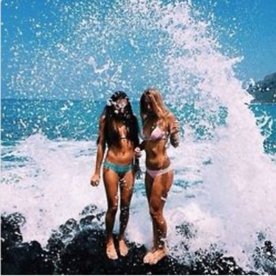 soakin' up the sun on a pretty little island in florida