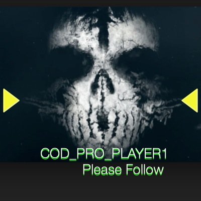 Why not follow and join the cod crew if you do follow ill follow back!