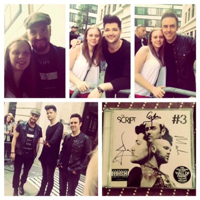 Basically I love @thescript ❤ #Scriptette